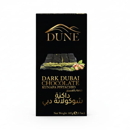 Dune Dark Chocolate Pistachio Kunafa Sugar Free 105g