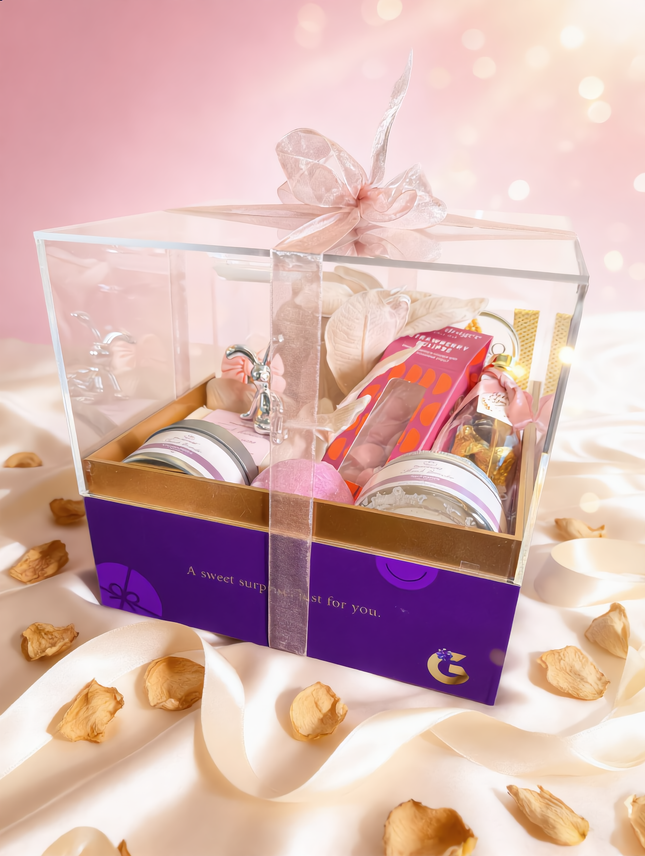 Gourmet Chocolate & Wellness Basket