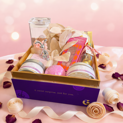 Gourmet Chocolate & Wellness Basket