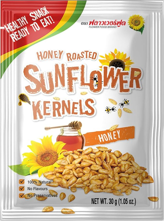Flower Food Honey Roasted SunFlower Kernals 30g