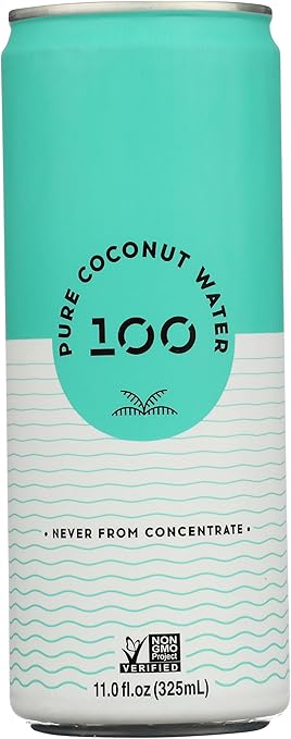 100 Coconuts Pure Coconut-100% Pure Coconut Water