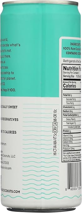 100 Coconuts Pure Coconut-100% Pure Coconut Water