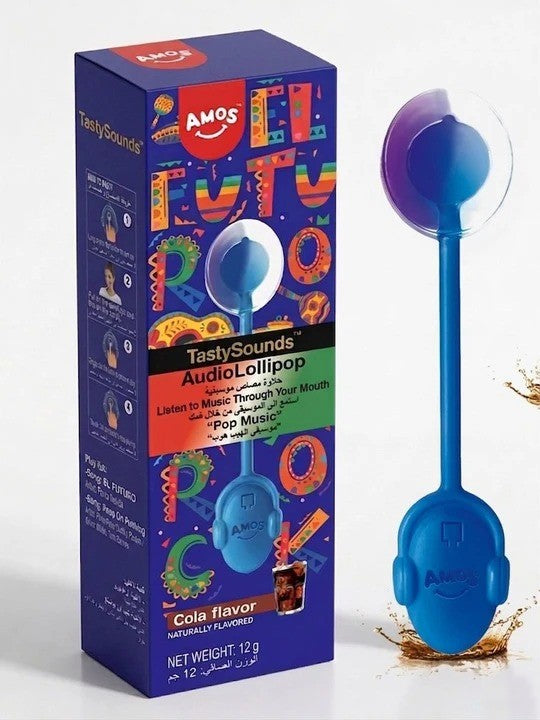 Amos Musical Lollipop Cola - Audio Singing Lollipop
