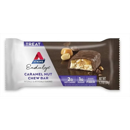 Atkins Endulge Caramel Nut Chew Bar 34g