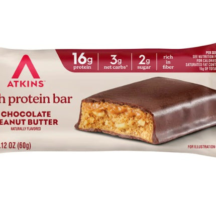 Atkins High Protein Chocolate Peanut butter 60g