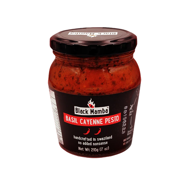 Black Mamba Basil Caynne Pesto