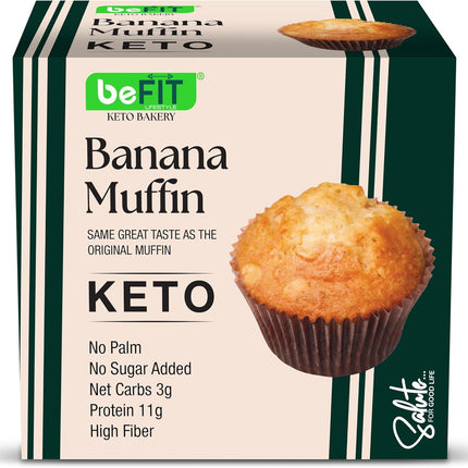 Befit keto muffin banana 60g