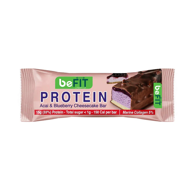 Befit Protein Acai & Blueberry Cheesecake Bar 45gm