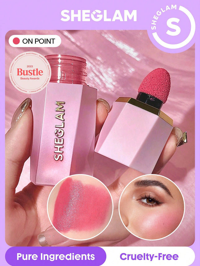 SHEGLAM Color Bloom Liquid Blush-On Point