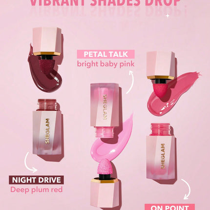 SHEGLAM Color Bloom Liquid Blush-On Point