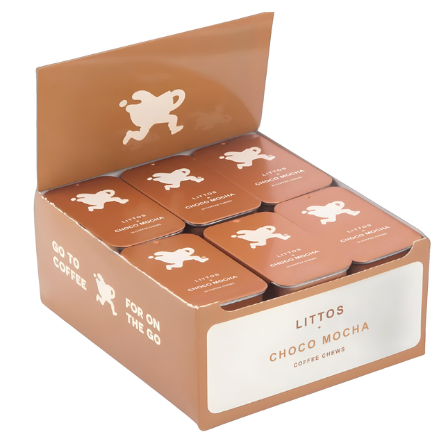 Littos choco mocha Coffee Chews 24x15g