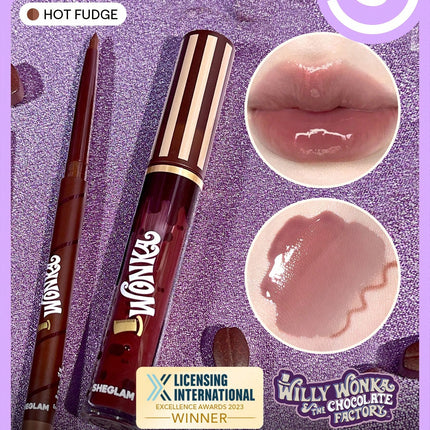 She Glam Cocoa Kiss Lip Duo-Hot Fudge