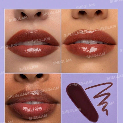 She Glam Cocoa Kiss Lip Duo-Hot Fudge