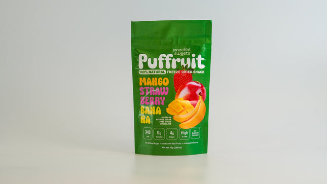 Innocent Sweet Puffruit Freeze Dried Fruit Snack 75g