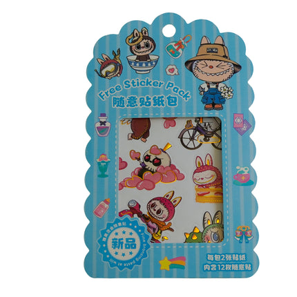Labubu 5D Stickers 10pcs