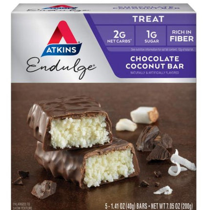 Atkins Endulge Choco Coconut bar 5 x 40g