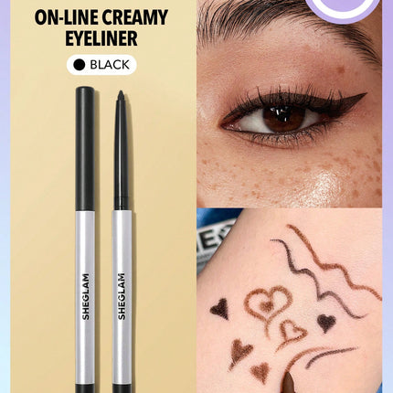SHEGLAM On-Line Creamy Eyeliner - Black