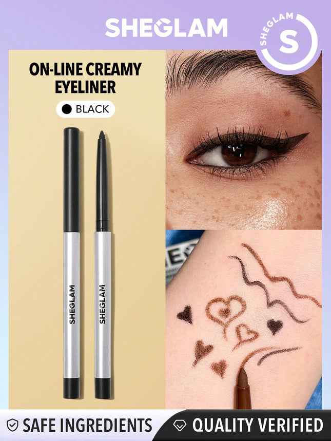 SHEGLAM On-Line Creamy Eyeliner - Black
