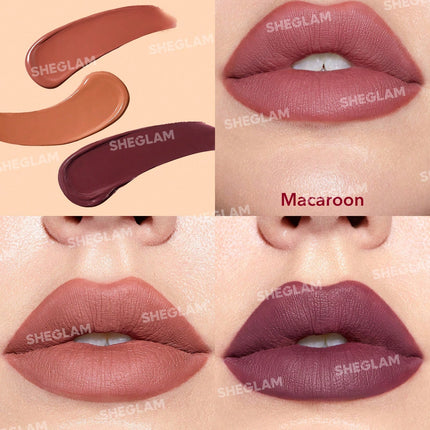 SHEGLAM Matte Allure Mini Liquid Lipstick Set - Feel Real