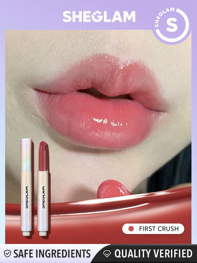 SHEGLAM Pout-Perfect Shine Lip Plumper-First Crush