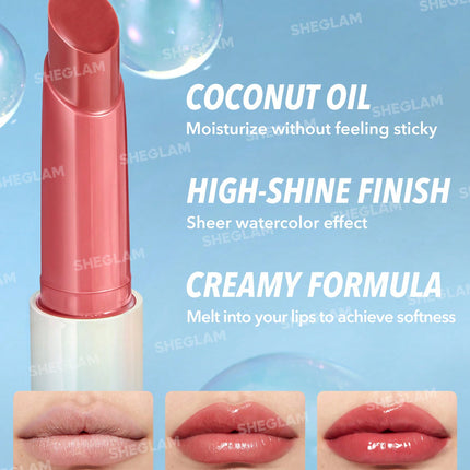 SHEGLAM Pout-Perfect Shine Lip Plumper-First Crush