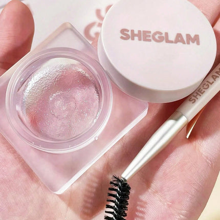 SHEGLAM Set Me Up Brow Hold-Crystal Clear, Waterproof Eyebrow Gel