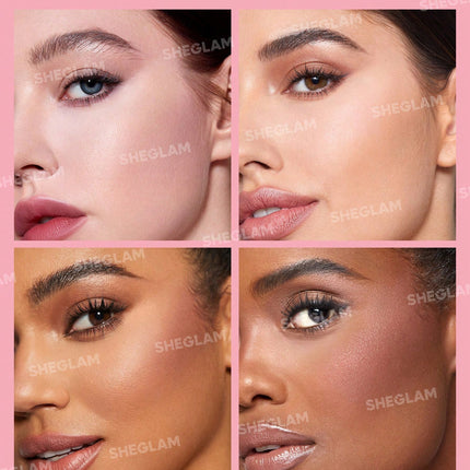 SHEGLAM Insta-Ready Face & Under Eye Setting Powder Duo-Bubblegum