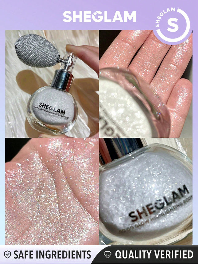 SHEGLAM Go Go Glow Highlighting Body Mist-Frosted Opal