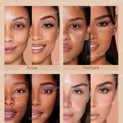 SHEGLAM Complexion Pro Long Lasting Breathable Matte Foundation-Golden