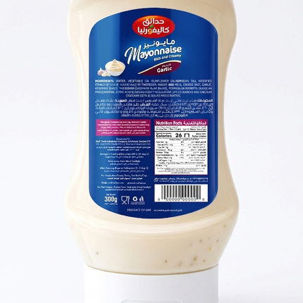 California Garden, Mayonnaise with Garlic, 300 ml