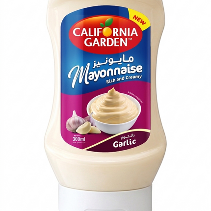 California Garden, Mayonnaise with Garlic, 300 ml