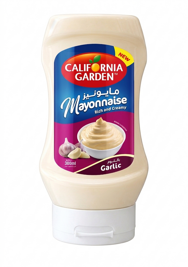 California Garden, Mayonnaise with Garlic, 300 ml