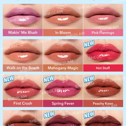 SHEGLAM Pout-Perfect Shine Lip Plumper-Hot Cocoa