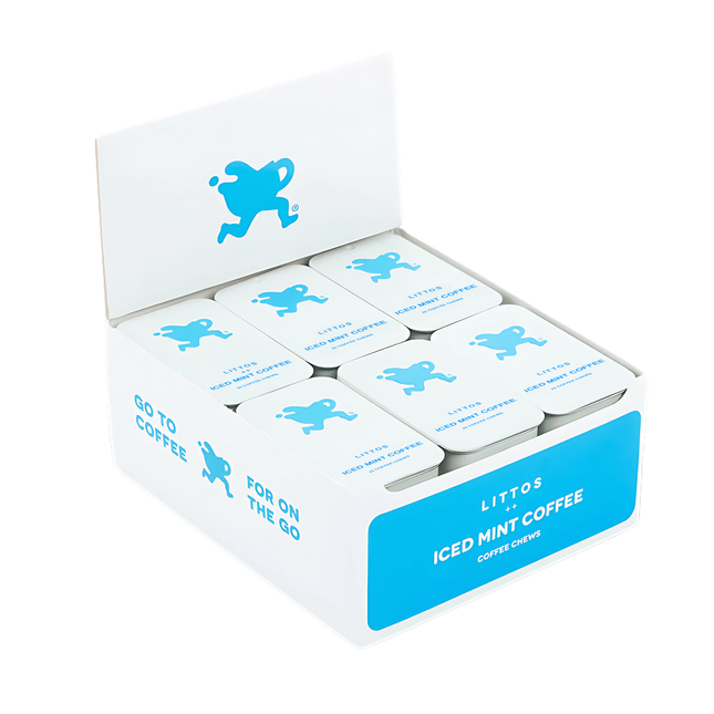 Littos iced mint coffee chews 24 x 15g