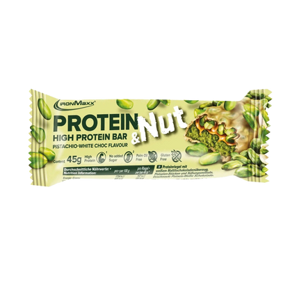 IronMaxx Protein & Nut Bar Pistachi White Choc