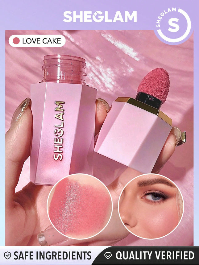 SHEGLAM Color Bloom Liquid Blush Matte Finish-Love Cake 