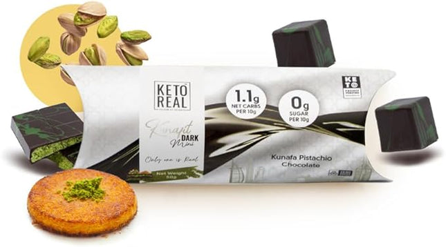 Keto Real Kunafit Dark Mini Chacolate 50g