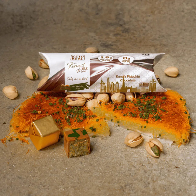 Keto Real Kunafit Milk Mini Chocolate 50g