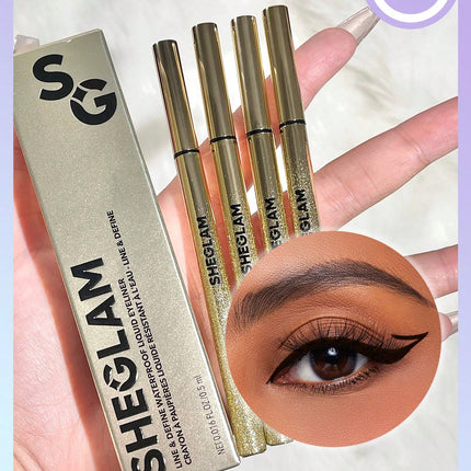 SHEGLAM Line & Define Waterproof Liquid Eyeliner - Black