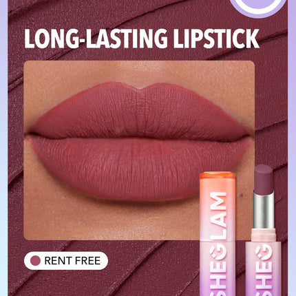 SHEGLAM Dynamatte Boom Long-Lasting Matte Lipstick-Rent Free