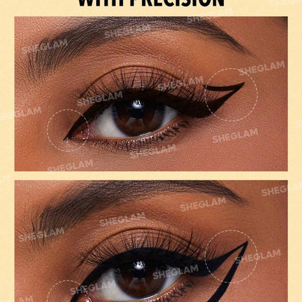 SHEGLAM Line & Define Waterproof Liquid Eyeliner - Black