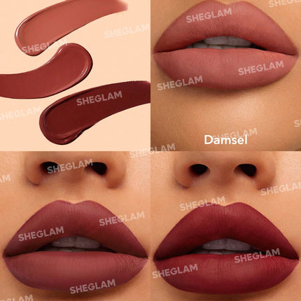 SHEGLAM Matte Allure Mini Liquid Lipstick Set-Private Tour 3 Pcs/Set Long Lasting  Lipstick