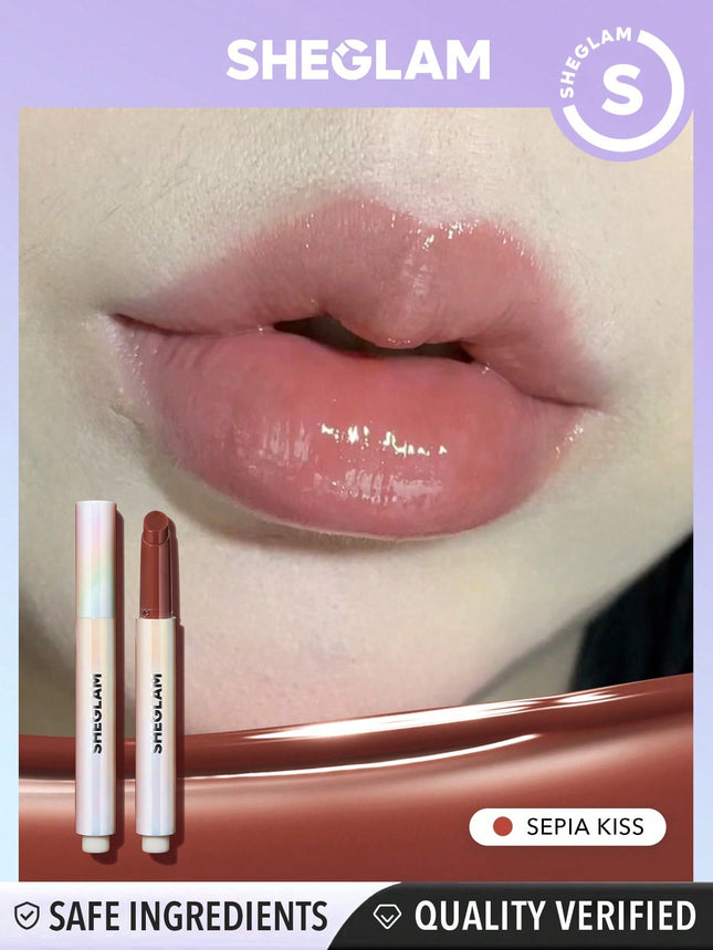 SHEGLAM Pout-Perfect Shine Lip Plumper-Sepia Kiss
