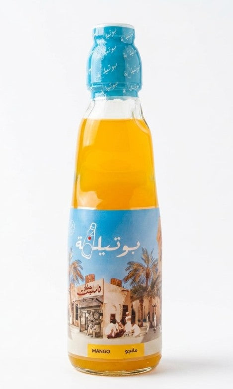Botila Goli Soda | Mango Carbonated Flavoured Drink  | Single-Serve Glass Bottle | 200 ml