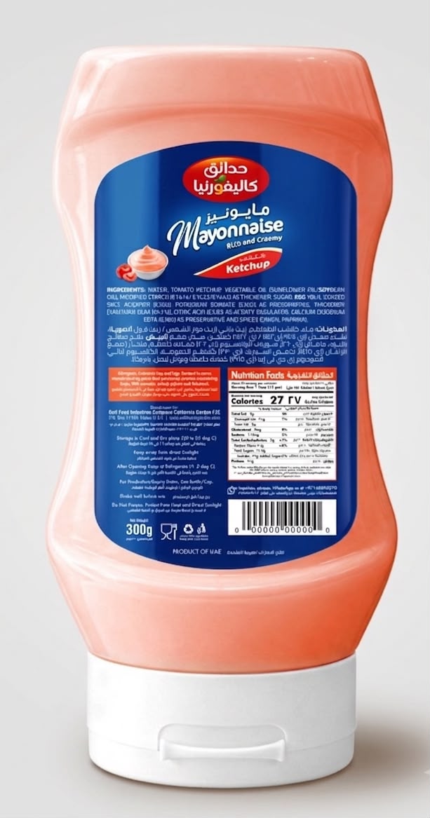 California Garden, Mayo Ketchup, 300ml