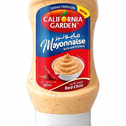 California Garden, Mayonnaise with Red Chili, 300 ml