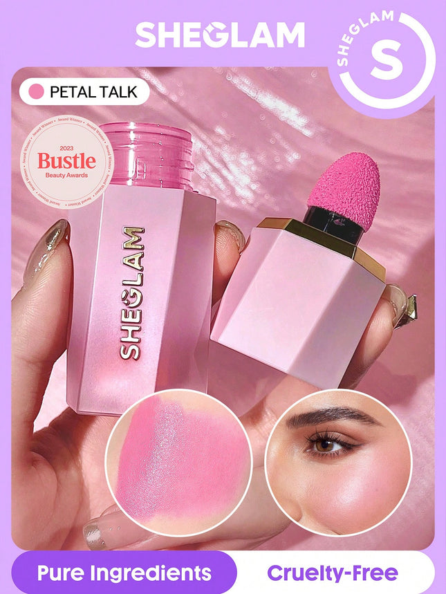 SHEGLAM Color Bloom Liquid Blush-Petal Talk