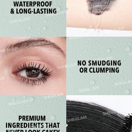 SHEGLAM All-In-One Volume & Length Mascara 2 In 1 Waterproof
