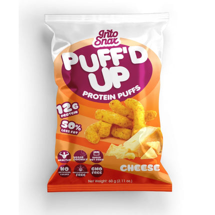 INTO SNAX | Puff'd up Chip Protein Cheese 60g