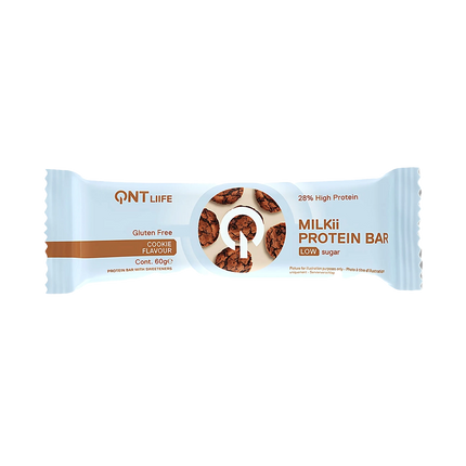 QNT Life Joy Protein Bar Crunchy Chocolate Cookie Low Sugar